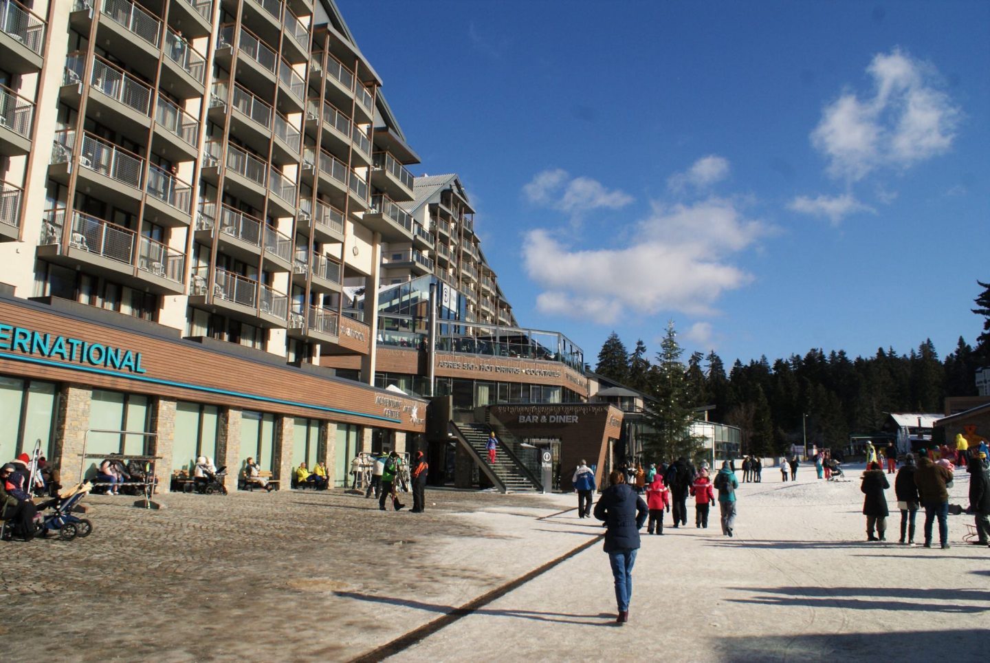 Jedan od hotela u Borovecu