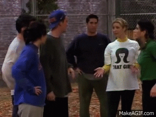 Image result for friends gif american football