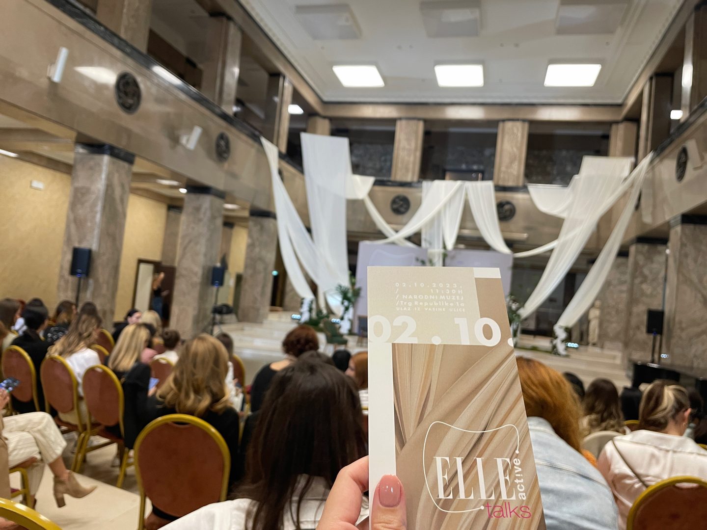 Elle Active Talks u narodnom muzeju
