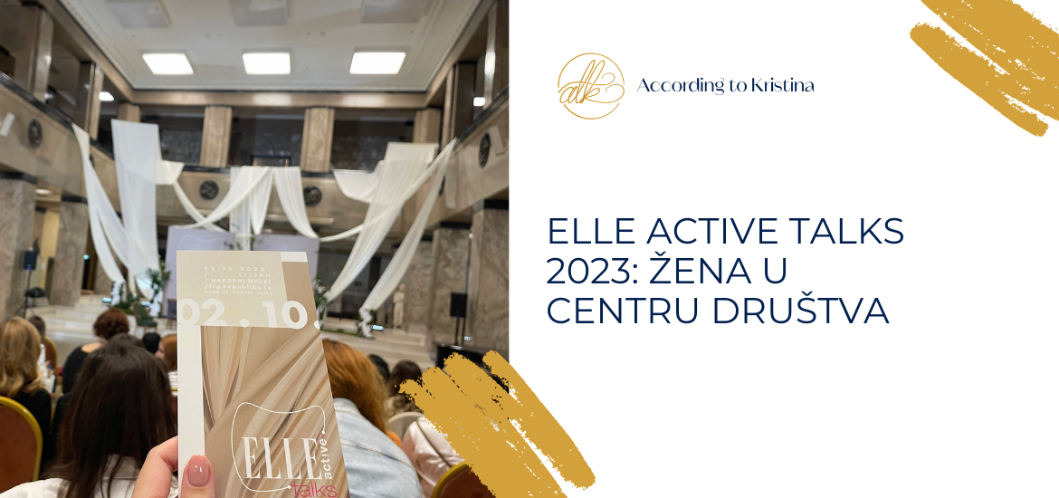 Elle active talks 2023 @ According to Kristina